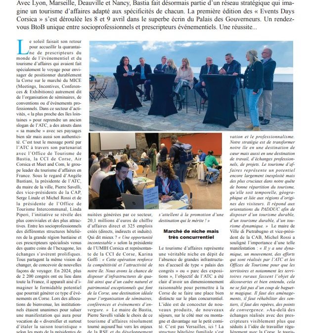 Le Petit Bastiais : « Se faire une place au soleil »