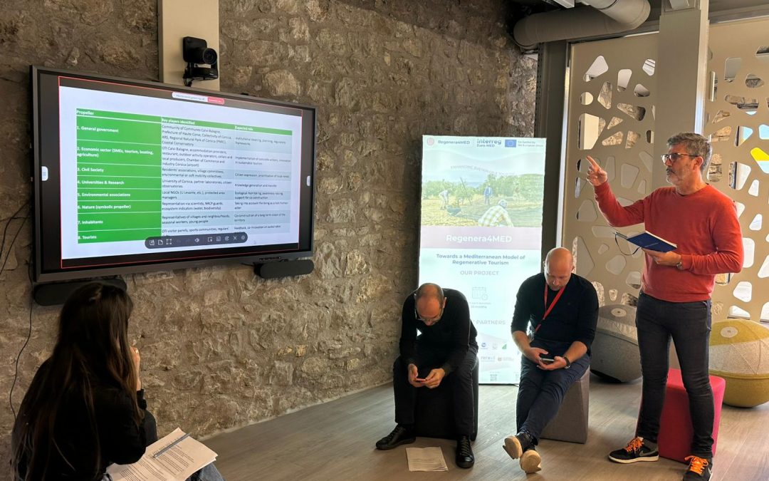 Projet Regenera4MED : les partenaires européens se réunissent à Patras pour lancer la phase opérationnelle