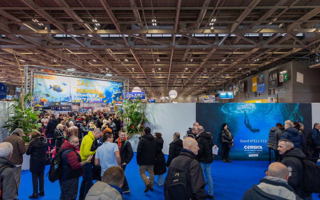 Plongez en Corse : rendez-vous au salon de la plongée sous-marine à Paris